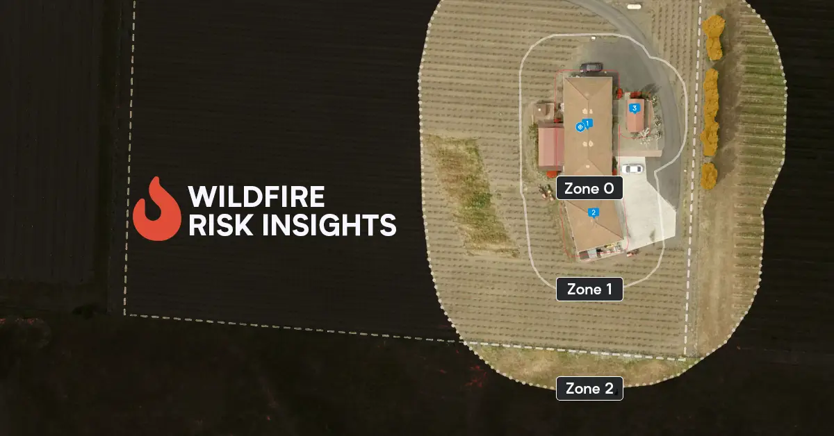 Wildfire Risk Insights on Betterview Property Intelligence Platform